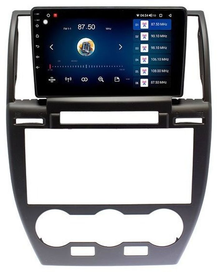 Магнитола для Land Rover Freelander 2 2007-2012 (монохром) - Vaycar VA99-0001-2K на Android 13, 8-ядер, 2K QLED, ТОП процессор, CarPlay,4G SIM-слот