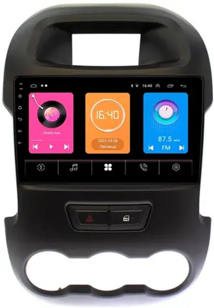 Магнитола для Ford Ranger 2011-2015 -  GT9-9165 на Android 10, 2ГБ-16ГБ