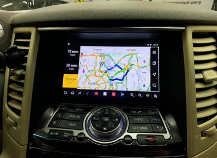 Мультимедиа блок с навигацией для Infiniti QX70, FX30d, FX37, FX50 2010-2016 - RDL-NIS-08IT на Android 12, Carplay, 4G SIM-слот, 8/128ГБ