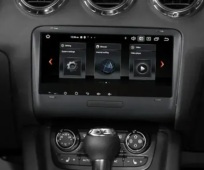 Магнитола для AUDI TT 2006-2014 - Kuberg MKD-8886-S10 на Android 12, 8-ядер, 4ГБ-64ГБ, SIM-слот