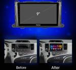 Магнитола для Toyota Sienna 3 2010-2014 - Kuberg OL-9695 QLed, Android 12, Быстрая, CarPlay, 4G SIM-слот
