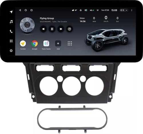 Магнитола для Ford Mondeo 4 2010-2014 - Teyes LUX ONE ROUND монитор 12.3" 2K QLED на Android 10, Быстрая, CarPlay, 4G SIM-слот