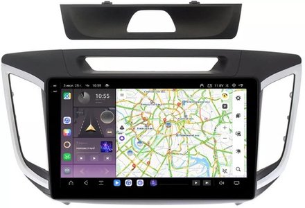 Магнитола для Hyundai Creta 2016-2021 - Kuberg OL-1701 QLed+2K, Android 13, TS20, CarPlay, 4G SIM-слот