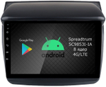 Магнитола для Mitsubishi L200, Pajero Sport 2006-2016 - Airok RI-2605 Android 12, ТОП процессор, 8/128Гб, SIM-слот