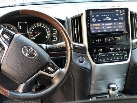 Магнитола для Toyota Land Cruiser 200 2015-2021 (без JBL) - Canbox 9047 Qled, Android 10, ТОП процессор, SIM-слот