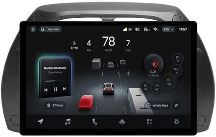 Магнитола для Toyota RAV4 2 2000-2003 - Teyes CC4-PRO монитор 13" 2K QLED на Android 13, Snapdragon 778G, ИИ, CarPlay, DSP, 4G SIM-слот