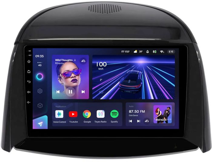 Магнитола для Renault Koleos 2008-2016 - Teyes CC3L на Android 10, CarPlay, 4G SIM-слот