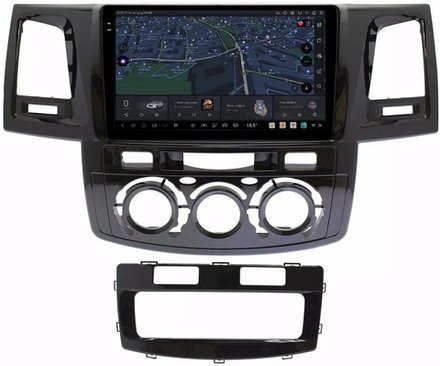 Магнитола для Toyota HiLux 2011-2015 - Kuberg OL-9603 QLed+2K, Android 13, UIS7870 (DUDU7), CarPlay, SIM-слот