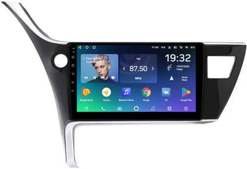 Магнитола для Toyota Corolla E180 2016-2018 - Teyes CC2 PLUS Android 10, ТОП процессор, 4-64, SIM-слот