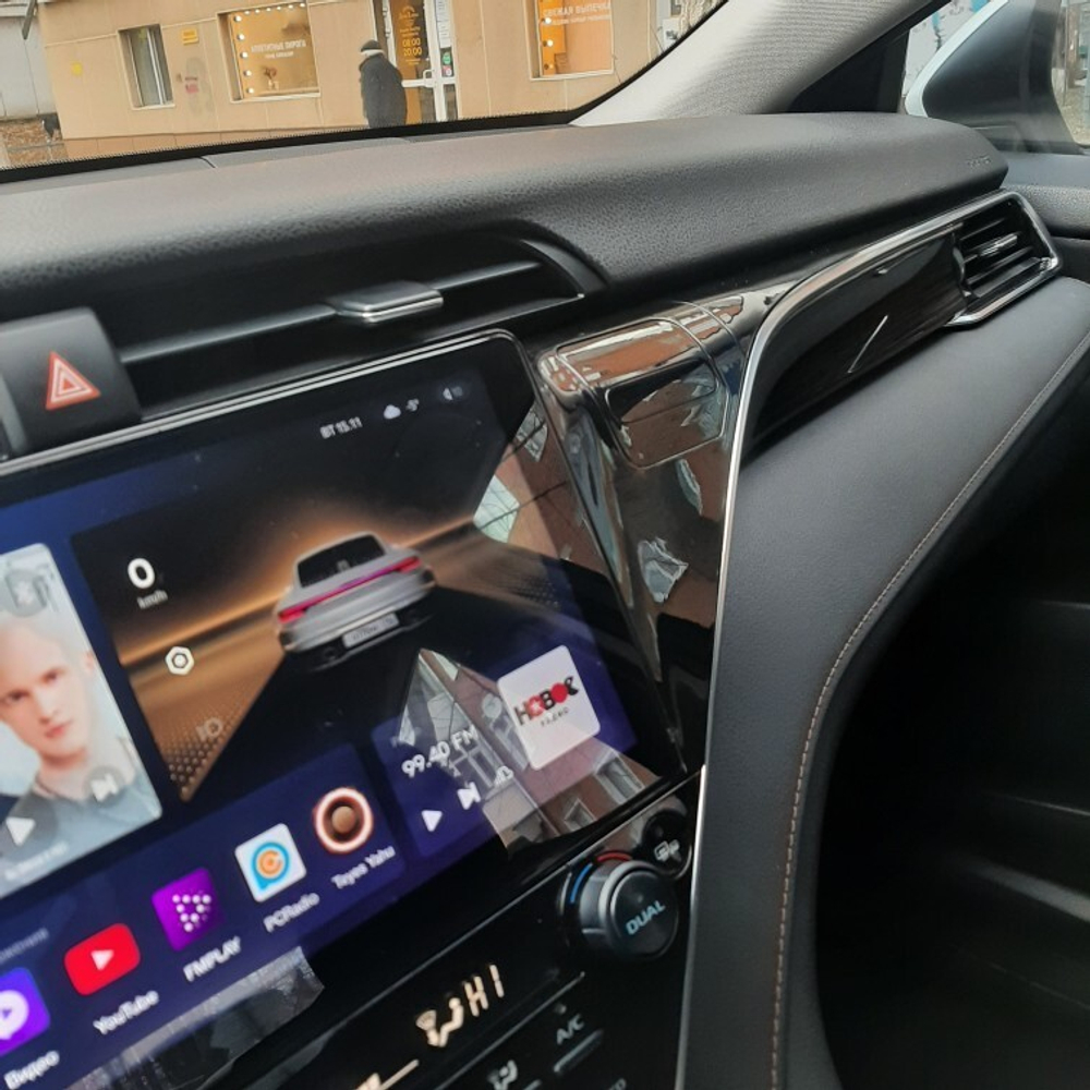 Магнитола для Toyota Camry 70 2017-2020 (без JBL) - Airok RX-1129/1128 Android 13, ТОП процессор, 8/128, SIM-слот