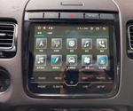 Штатный монитор для Volkswagen Touareg II 2010-2018 (взамен RCD550, поддержка подогревов) - Kuberg SL-V801 на Android 10, Быстрая, CarPlay, 4G SIM-слот