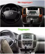 Магнитола для Toyota Land Cruiser 105 1998-2007 - Kuberg OL-9681 QLed+2K, Android 12, Быстрая, CarPlay, 4G SIM-слот