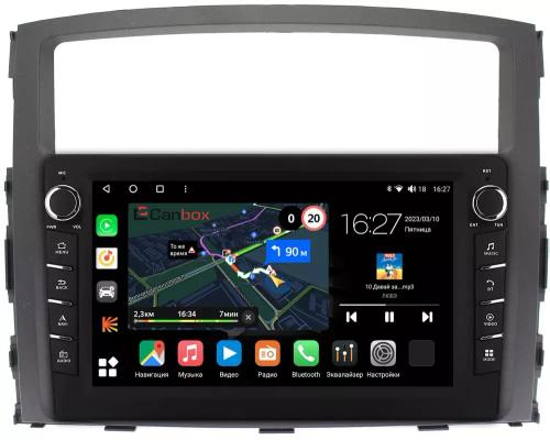 Магнитола для Mitsubishi Pajero 4 2006-2022 - Canbox 9069/9070 Android 10, ТОП процессор, CarPlay, 4G SIM-слот