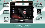 Магнитола для Toyota Land Cruiser 200 2007-2015 (экран климата внизу) - Vaycar VA77-0381 на Android 13, 4G SIM-слот