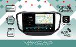 Магнитола для Chery Tiggo 5 2014-2020 - Vaycar VA11-4107-2K на Android 13, Быстрая, 2K QLED, CarPlay,4G SIM-слот