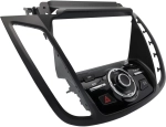 Магнитола для Ford Kuga 2 2017-2019 (SYNC 3, рамка с кнопками тип 2) - FarCar XXL9-8029F2B монитор 9.5" 2K QLED на Android 14, TS20, 8+256Гб, CarPlay, 4G SIM-слот