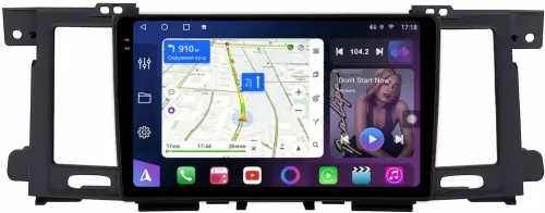 Магнитола для Nissan Patrol Y62, Infiniti QX56/QX80 2010-2017 (поддержка Bose, 360 и мониторов, рамка тип 1) - FarCar BM9-9639 монитор 9.5" 2K QLED на Android 14, TS10, 4+32Гб, CarPlay, 4G SIM-слот