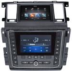 Магнитола для + сенсорный климат для Nissan Patrol Y62, Infiniti QX56/QX80 2010-2019 (поддержка Bose, 360 и мониторов) - Kuberg ZF-2001-DSP монитор 8" на Android 9