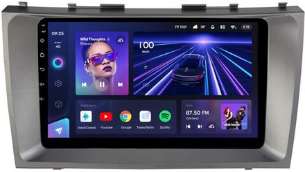 Магнитола для Toyota Camry 40 2006-2011- Teyes CC3 Android 10, ТОП процессор, 4/32 Гб, CarPlay, SIM-слот
