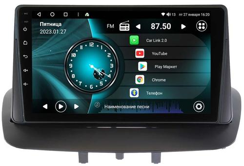 Магнитола для Renault Megane 3 2009-2017 - Vaycar VA63-0145 на Android 13, 8-ядер, 2Гб-32Гб, 4G SIM-слот