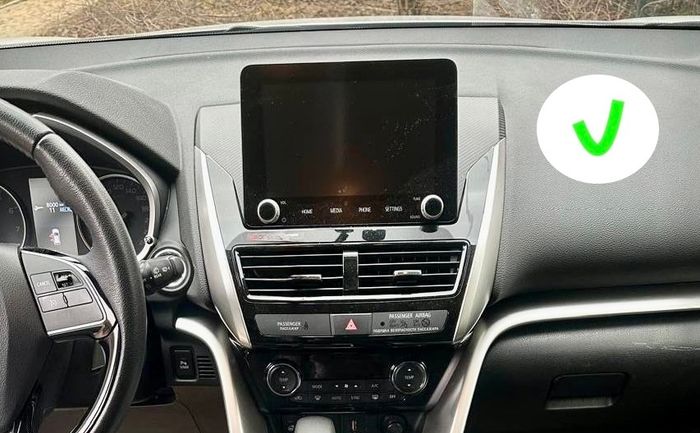 Магнитола для Mitsubishi Eclipse Cross (взамен ШГУ-планшета с крутилками) - Teyes CC4L монитор 10" IPS на Android 14, Snapdragon 662, CarPlay, 4G SIM-слот