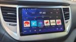 Магнитола для Hyundai Tucson 3 2015-2018 (штатная КЗВ, рамка серебро) - FarCar S280 монитор 9.5" IPS на Android 13, CarPlay