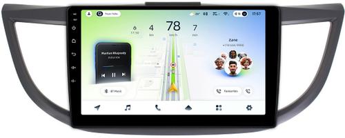 Магнитола для Honda CR-V 4 2012-2016 (большая рамка) - Teyes CC4L монитор 10" IPS на Android 14, Snapdragon 662, CarPlay, 4G SIM-слот
