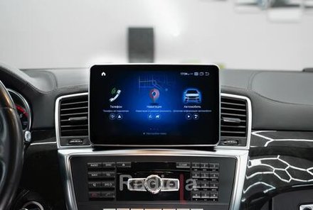 Магнитола для Mercedes-Benz G (W463) 2011-2015 NTG 4.5/4.7 - RDL-7702 монитор 9" на Android 13, 8Гб+128Гб, CarPlay, 4G SIM-слот