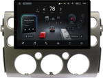 Магнитола для Toyota FJ Cruiser 2005-2022 (рамка серая) - Teyes CC4-PRO монитор 13" 2K QLED на Android 13, Snapdragon 778G, ИИ, CarPlay, DSP, 4G SIM-слот