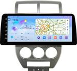 Магнитола для Jeep Compass 2006-2010 - FarCar монитор 12.3" 2K QLED на Android 14, Быстрая, CarPlay, 4G SIM-слот