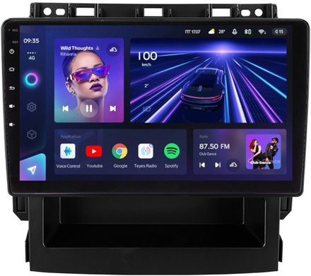 Магнитола для Subaru Forester 5 2017+, XV 2 2017+, Impreza 5 2016+ (без Harman/Kardon) - Teyes CC3 Android 10, ТОП процессор, 4/32 Гб, CarPlay, SIM-слот