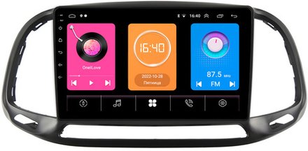 Магнитола для FIAT Doblo 2015+ -  GT9-636 на Android 10, 2ГБ-16ГБ