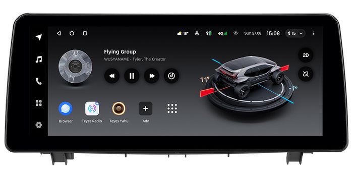 Магнитола для BMW X1 (F48) 2015-2017 NBT - Teyes LUX ONE монитор 12.3" на Android 10, Быстрая, CarPlay, 4G SIM-слот