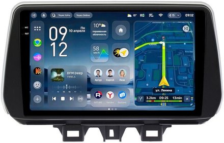 Магнитола для Hyundai Tucson 3 2018-2021 - Teyes CC4-PRO монитор 9.5" 2K QLED на Android 13, Snapdragon 778G, ИИ, CarPlay, DSP, 4G SIM-слот