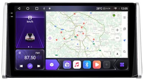 Магнитола для Toyota RAV4 50 2019-2024+ (рынок РФ и ОАЭ) - Kuberg OL-1684 QLed+2K, Android 12, TS10,  CarPlay, 4G SIM-слот