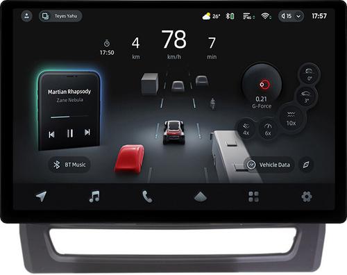 Магнитола для Mitsubishi ASX 2020+ (ШГУ 8", рамка тип 1) - Teyes CC4-PRO монитор 13" 2K QLED на Android 13, Snapdragon 778G, ИИ, CarPlay, DSP, 4G SIM-слот