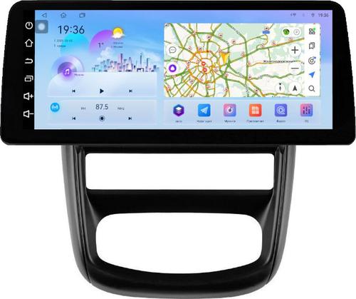 Магнитола для Renault Duster 1 2010-2015 - FarCar монитор 12.3" 2K QLED на Android 14, Быстрая, CarPlay, 4G SIM-слот