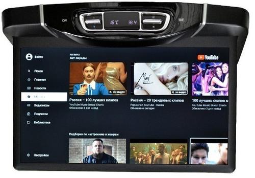 Монитор потолочный для Mersedes-Benz V класс - ERGO ER15AMS с экраном 15.6” (1920х1080 FullHD, Android, ) черный