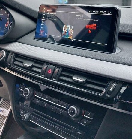Магнитола для BMW X5 F15, X6 F16 2017-2019 EVO - RDL-6545 монитор 10.25" на Android 13, 8+128Гб, CarPlay, 4G SIM-слот