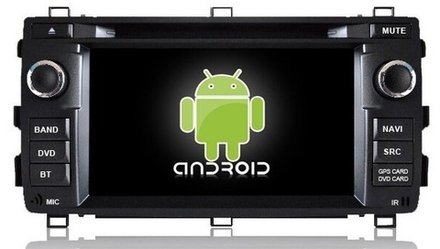 Магнитола для Toyota 200х100мм - Kuberg KR-7089-S10 на Android 10, 4Гб+64Гб, 4G SIM-слот, CarPlay