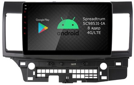 Магнитола для Mitsubishi Lancer X 2007-2016 - Airok RI-2612 Android 12, ТОП процессор, 8/128Гб, SIM-слот
