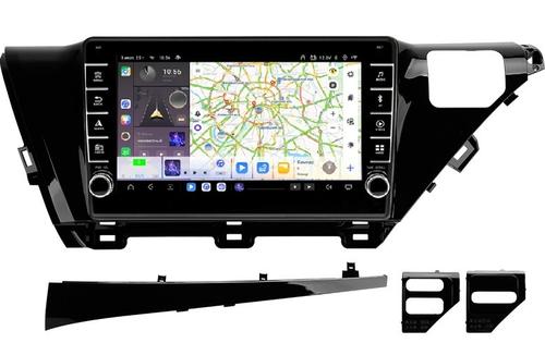 Магнитола для Toyota Camry 70 2017-2020 (без JBL) - Kuberg OL-1695 (кнопки и крутилки) Android 13, TS20, 6+128Гб, CarPlay, 4G SIM-слот