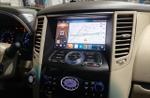 Магнитола для Infiniti QX70, FX35 (S51), FX37, FX30d, FX50 2008-2016 (Поддержка Bose и 360) - Kuberg KP-9828-5 (бежевая) Android 12, TS10, CarPlay, 4G SIM-слот