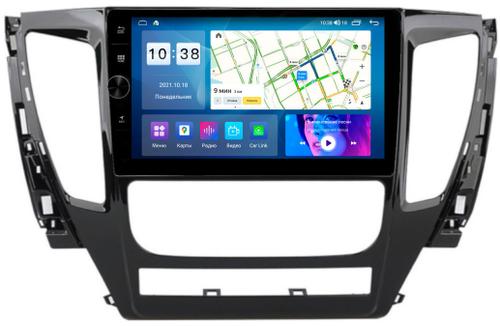 Магнитола для Mitsubishi Pajero Sport 3 2016-2021 (АКПП) - Parafar PF231LUX2FHDAV на Android 13, 8-ядер, 2Гб+32Гб, CarPlay, 4G SIM-слот