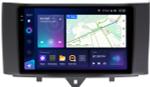 Магнитола для Smart ForTwo W451 2010-2015 - Teyes CC3-2K монитор 9.5" 2K QLED на Android 10, Быстрая, CarPlay, 4G SIM-слот