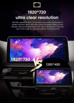 Магнитола для BMW X1 (F48) 2015-2017 NBT - Kuberg MKD монитор 12.3", Android 11, Быстрая, CarPlay, 4G SIM-слот
