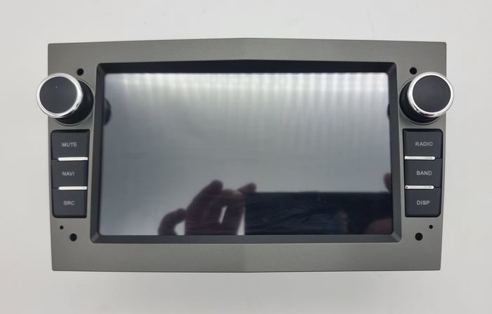 Магнитола для Opel Astra H, Antara, Corsa, Vectra, Zafira B (вниз, серая) - Kuberg KP-7132G-S10 (кнопки и крутилки) Android 12, ТОП процессор, 4Гб+64Гб, CarPlay, SIM-слот