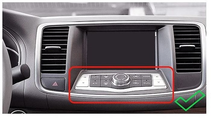 Магнитола для Nissan Teana J32 2008-2013 (ШГУ монохром, рамка тип 3) - FarCar BM9-7116F3A монитор 9.5" QLED на Android 14, TS10, 4+32Гб, CarPlay, 4G SIM-слот