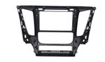 Комплект рамки с разъёмами 9"+can Mitsubishi Pajero Sport 2015-2021 АКПП, климат овальный