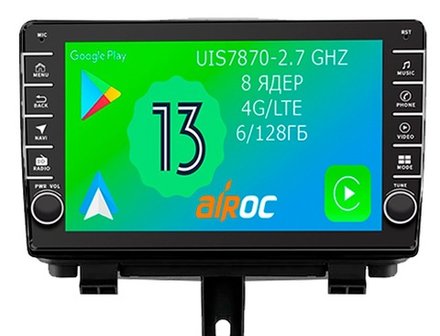 Магнитола для Audi Q3 2011-2019 - Airoc AB-3601 (кнопки и крутилки), Android 13, TS20, 6/128Гб, SIM-слот, CarPlay